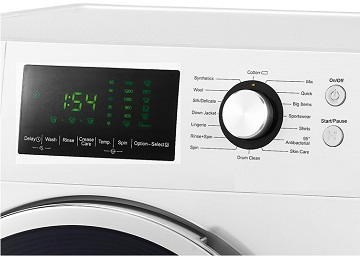 Hisense WFP9014V displej